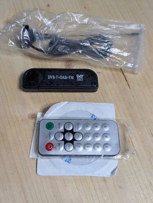 USB 2.0 Digital DVB-T SDR DAB FM HDTV Tuner Receiver Computer PC to TV Stick