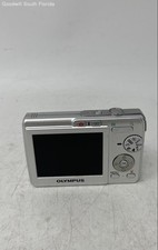 Olympus Model FE-190 Silver Image Stabilization 6 MP Digital Camera Not Tested