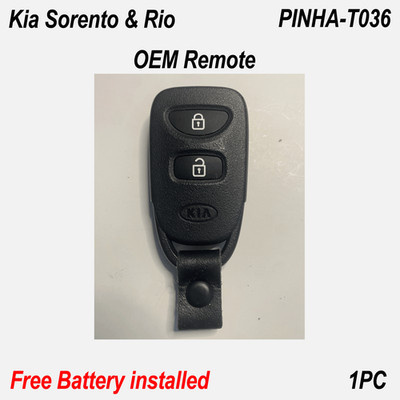 New OEM Remote control Fob for Kia Sorento & Rio - PINHA-T036  95430-1U000