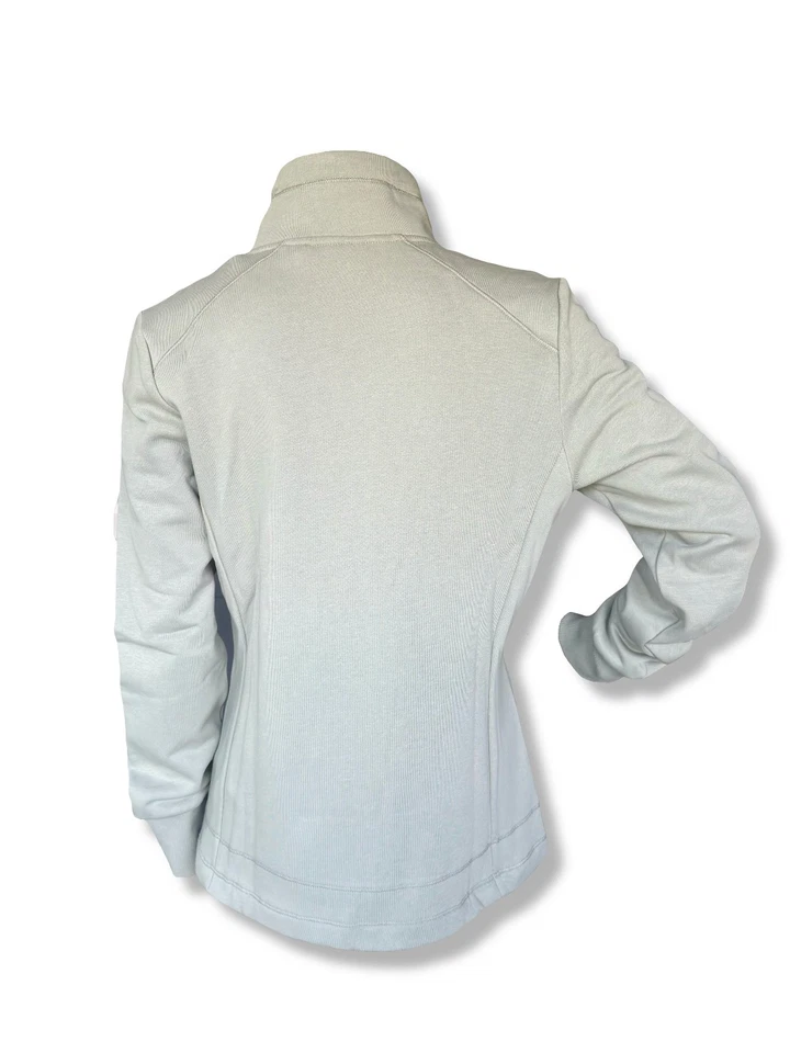Joy Damen Jacke TATJANA Salbeigrün Sweatjacke Soft Touch - Bild 3 von 3