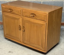 FINE  RETRO TWO DOOR  ERCOL SIDEBOARD- WE DELIVER