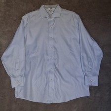 Brooks Brothers Regent Fit Dress Shirt 16.5 32 33 Blue Non Iron Men's 16 1/2 2/3