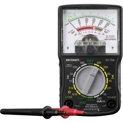 VOLTCRAFT VC-13A Portable Analog Multimeter CAT III 300V