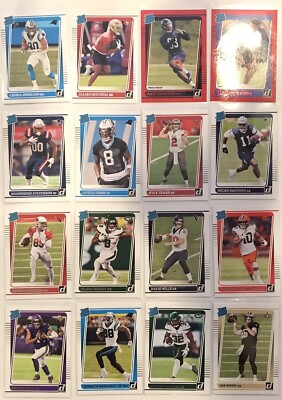 2021 Donruss Football Rated Rookie 66 Card Lot Kyle Trask Rondale Moore Micah P