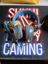 JLab - JBuddies Studio Wired Over-the-Ear Headphones Mic, Volume Limiter Folding