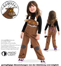 narrenwelt Kostüm Grüffelo  Latzhose Kinderkostüm Größen 104 - 128 LIZENZWARE