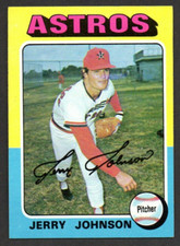 1975 Topps #218 Jerry Johnson VGEX Astros
