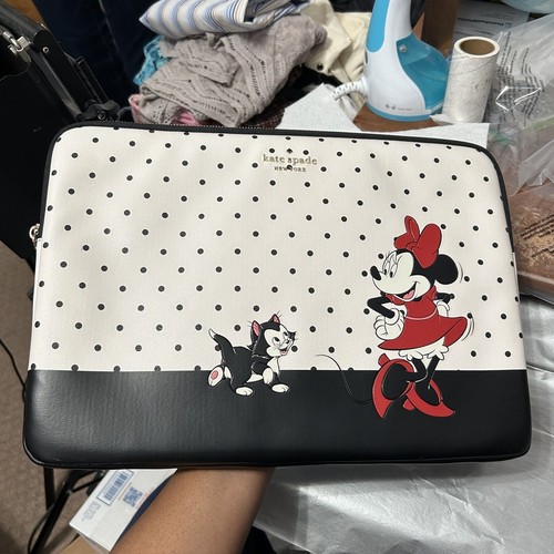 Kate Spade x Disney Limited Edition Minnie Mouse Polka Dot Laptop Case - "Sienna - Picture 3 of 24