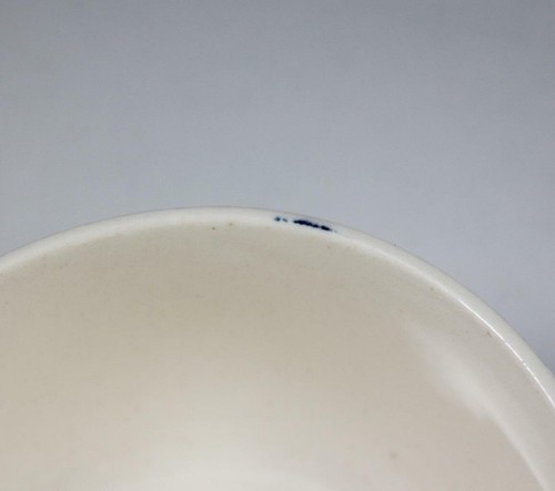 Vtg Royal China USA Currier & Ives Blue Flat Cup & Saucer Set Steamboat Carriage - Picture 10 of 12