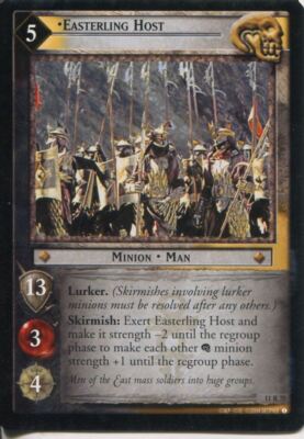 Herr der Ringe CCG Schatten 11R75 Easterling Host