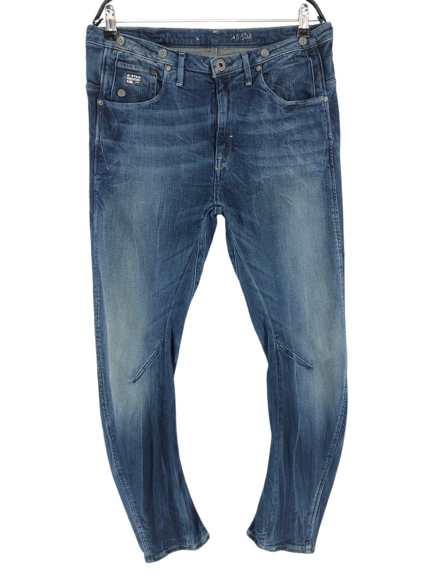 G-STAR RAW Arc 3D Tapered Braces Jeans Women Size W29 L32