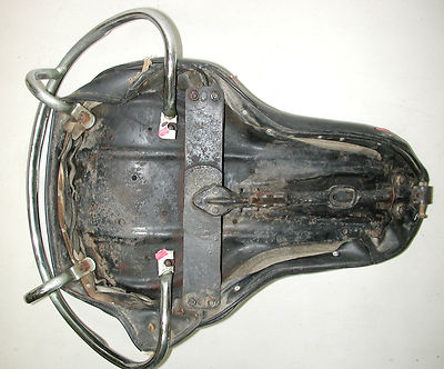 Vintage 1945 HARLEY DAVIDSON Motorcycle Dual Seat | eBay
