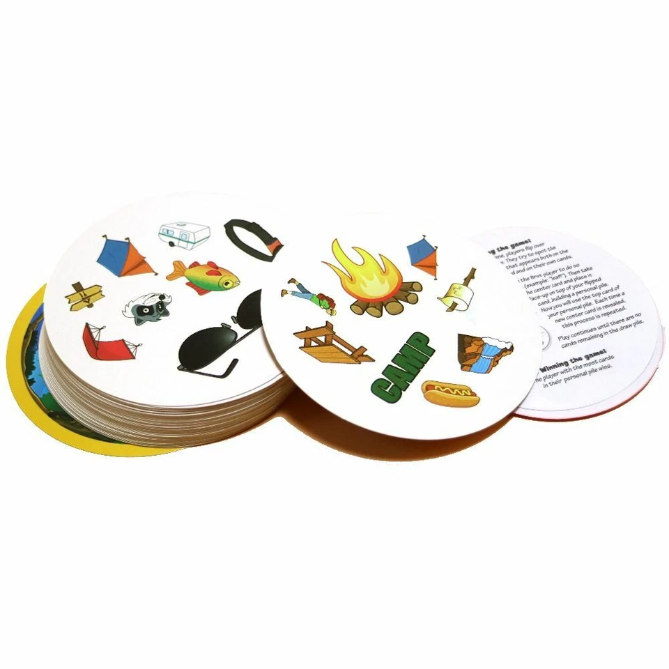 Spot Dice Games Playing Cards English Russian Version Learning Kids Children New - Image 4 of 4