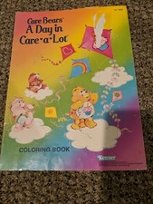 Kenner Care Bears A Day In Care A Lot Coloring Book 1984