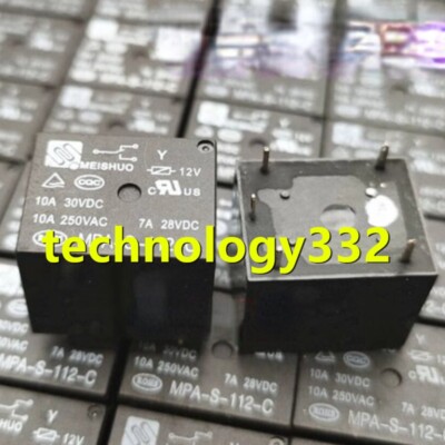 10PCS NEW MPA-S-112-C 10A 12VDC relay #CL