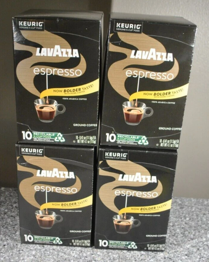 Lavazza Espresso Italiano Single Serve Coffee K Cups for Keurig Brewer 40 Count