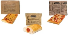 Bridgford MRE Pizza Ready to Eat, Cheese Pizza, Pepperoni Pizza, Pepperoni Roll