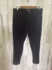 Women  s Tommy Hilfiger Black Corduroy Ribbed Skinny Size 10 Pants Jeans