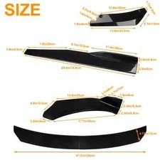 Car Rear Bumper Lip For Toyota FJ For Cruiser 2007-2014