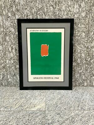 【中古】Robert Motherwell Robert Motherwell signed Spoleto Festival 77/150 new
