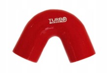 COUDE DE SILICONE 135DEG M-2330 TURBOWORKS ROUGE 76MM