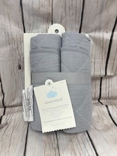 Muslin Changing Pad Liner - Cloud Island Gray - 2pk