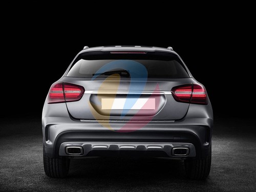 π Chrome Rear Bumper Lower Trim For Mercedes W156 GLA250 4MATIC Sport 2017-2020 - Picture 9 of 12