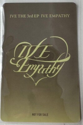 IVE EMPATHY Sony Music Lucky Draw Official Photocard Photo Card PC