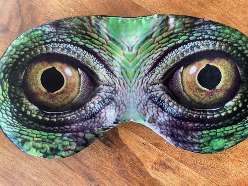 Schlafmaske Motiv Reptilienaugen - Bild 2 von 5