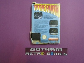 TO THE EARTH / PAL ESP / Juego Para NINTENDO NES