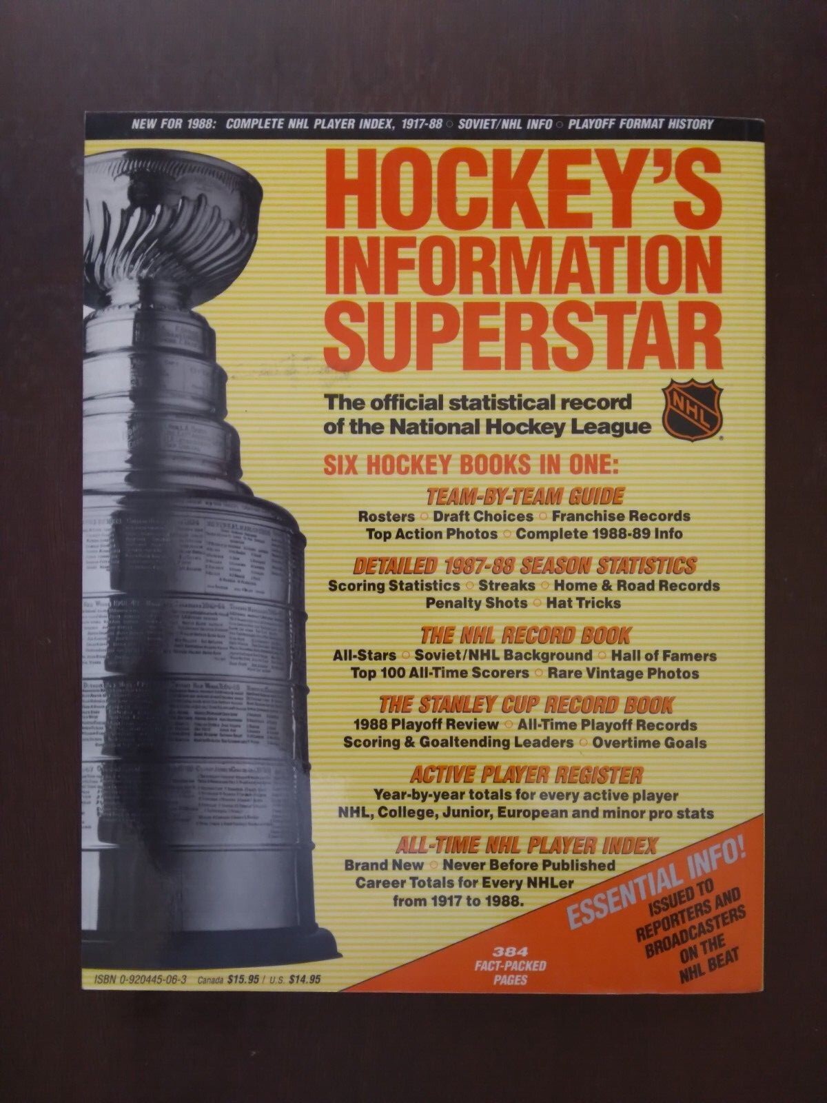 198889 NHL Official Guide and Record Book Wayne Gretzky an LA