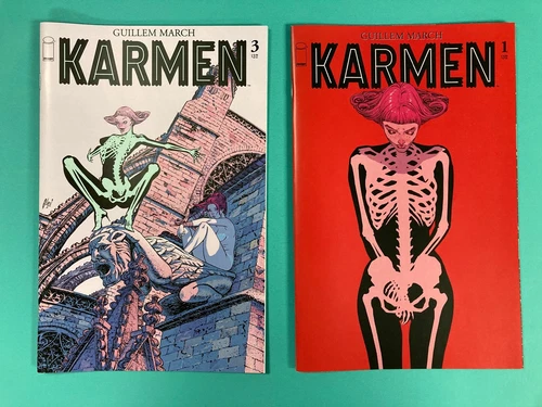 2X KARMEN # 1 & 3 ~ Image Comics ~ Guillem March ~ NM/UNREAD