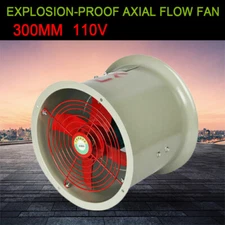 Explosion-proof Axial Fan 220v 380V Exhaust Fan Powerful Industrial Ventilation