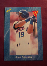 1991 Classic Update Blue Travel   #T70 Juan Gonzalez FREE SHIPPING! AUCT#11567