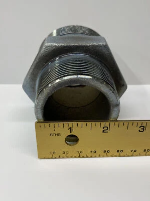 NECO 2" GM28 Ductile Iron Ground Joint Male Spud Dixon Equivalent