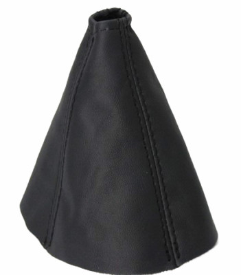 Real Leather Manual Shift Boot BLACK Fits 03-08 Hyundai Tiburon