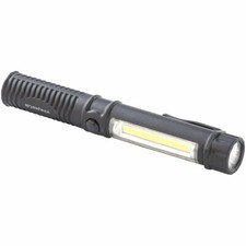 FIRST4MAGNETS Magnetische Taschenlampe Mit Flexiblem LED-Arm – Ausziehbar Bis 56 Cm, Rot