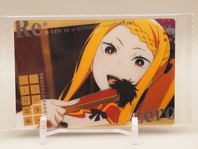 Priscilla Bariel Re:ZERO Starting Life in Another World Trading Card Japan X758