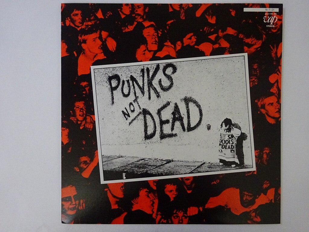 25%OFF The Exploited Punks Not Dead Vap 35119-25 Japan promo VINYL