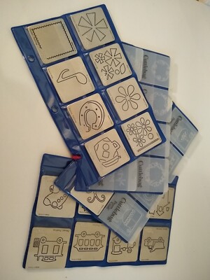 Lot of 32 Provocraft Cuttlebug Dies & Folders Baby Thank You Best Friends Hearts