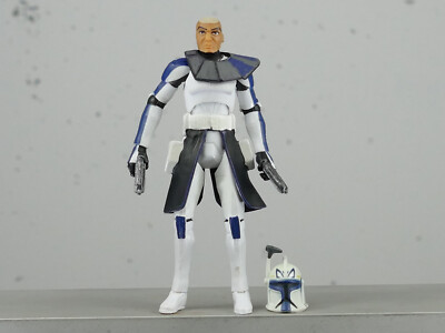 P1984 STAR WARS TCW CAPTAIN REX THE CLONE WARS NO. 4 WITH HELMET & BLASTERS