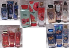 Bath & Body Works Shower Gel Ultimate Hydration Cream Mist Set Lot of 3 U PICK