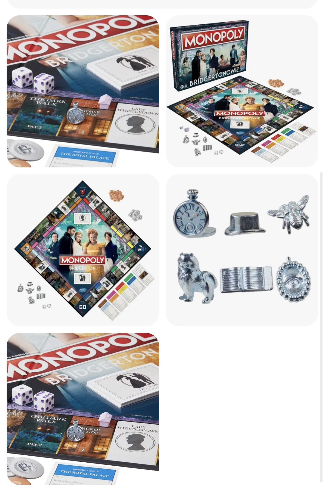 Monopoly Bridgerton Edition Board Game Hasbro Netflix New Sealed eBay