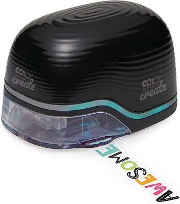 COLOP e-mark Create Mobiler Drucker für Profis + Tintenpatrone - Schwarz NEU OVP