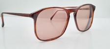 Vintage Landolfi 1032 Brown Oval Sunglasses Hong Kong FRAMES ONLY
