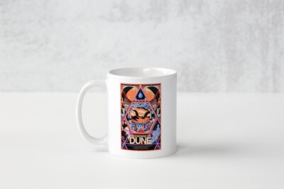 Custom Coffee / Tea Mug - Vintage Jodorowsky's Dune Movie Graphic
