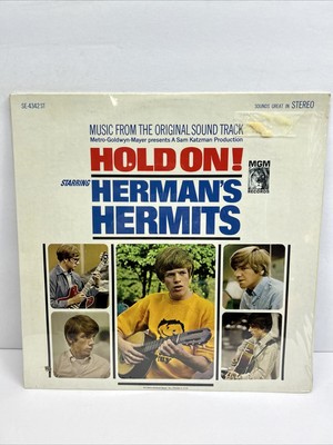 HOLD ON! (1966 HERMAN'S HERMITS) SEALED MINT SOUNDTRACK VINYL LP  PETER NOONE