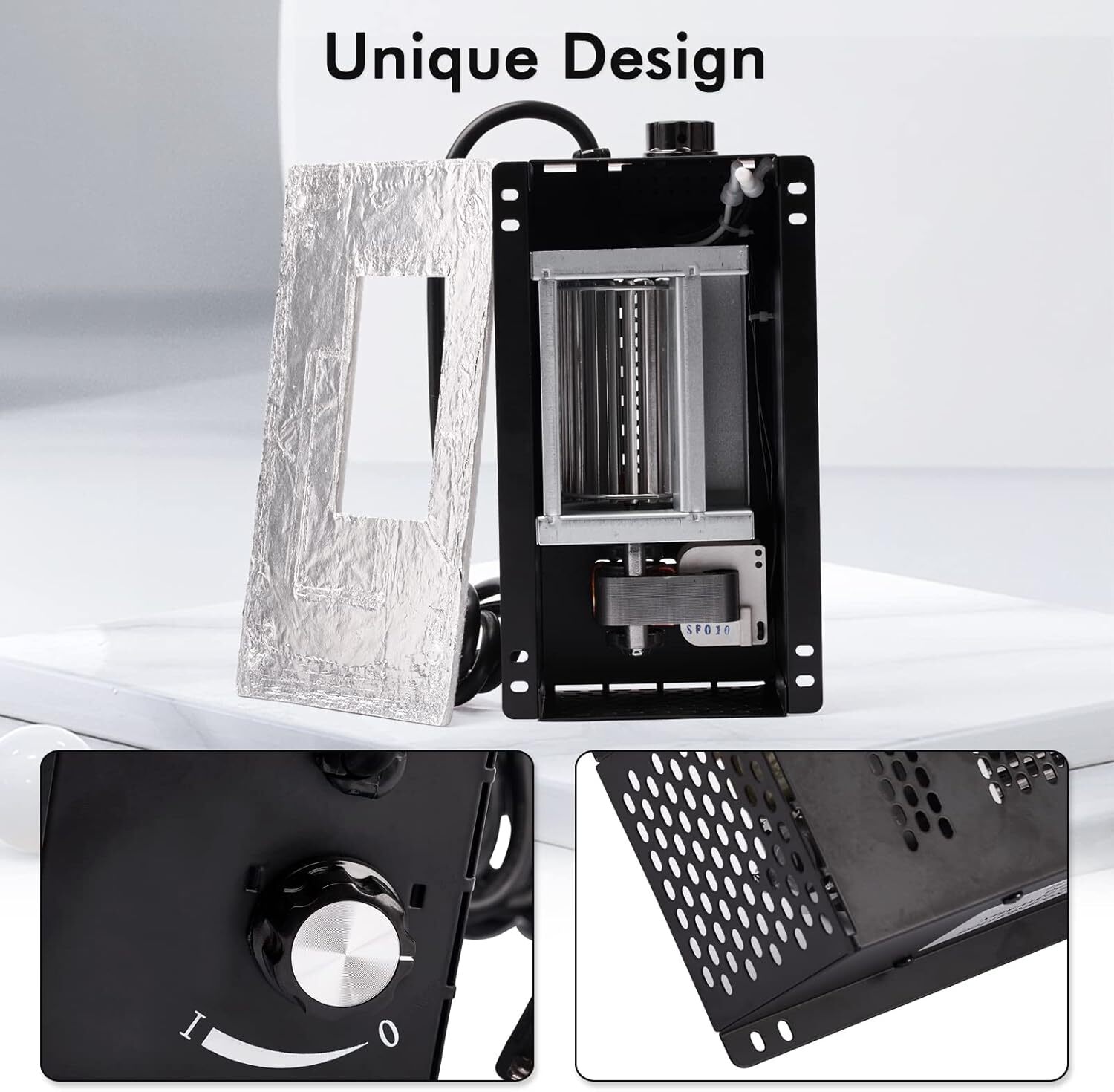 Replacement Wood Stove Blower, S31105 Blower Fan for GHP Group,Monessen/Majestic