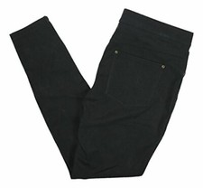 1pc HUE Faux Microsuede Leggings X-Large, Pirate BLK