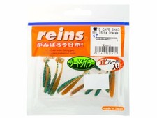 Reins S-Cape Shad 1.5 inch 3.8cm 12pcs Soft Bait Lure COLORS 